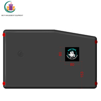 Tente de simulateur de golf gonflable extérieure de formation Enceintes de cage de simulateur de golf Sim pour la pratique à domicile avec conception personnalisée