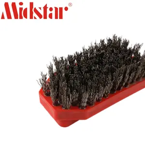 Steel Brush Fickert Type Stone Granite Marble Ceramic Tile Wire Cleaning Brush Grinding Brush Polishing Tool