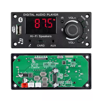 Carte de décodage MP3 pour autoradio 2x50W avec prise microphone et fonction de réception sonore