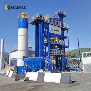 New 40TPH Mobile Continuous <b>Bitumen</b> Mixing Plant Drum Asphalt Construction Featuring New Pump for Asphalt Mixers - Product Image 1