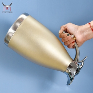 304 <span class=keywords><strong>Pichet</strong></span> à eau isolé sous vide Pot isolé en acier inoxydable de table thermique pour boisson au thé au lait de jus de café - Product Image 4