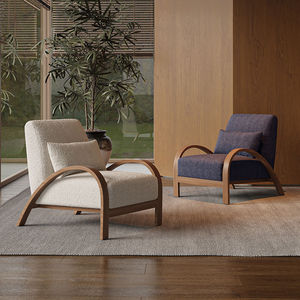 Sillón Individual de Lujo Ligero para Apartamentos Pequeños, Silla de Ocio Wabby para Uso en Recepción de Hoteles y Hostales - Product Image 3