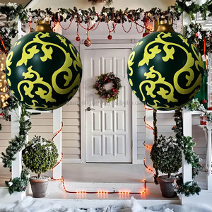 Decoraciones Navideñas Inflables de PVC de 20.8 Pulgadas, Modernas, Ecológicas, Impermeables, Colgantes, para Jardín, Hogar, Fiesta de Navidad - Product Image 5