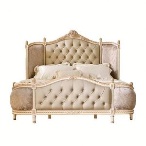 Nordic Solid Wood <b>Bed</b> Frame with Panel Headboard & Low <b>Platform</b> <b>Base</b>, Modern Minimalist Wooden <b>Bed</b> for Bedroom Furniture - Product Image 1