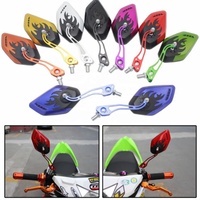 Miroirs de moto de haute qualité en alliage d'aluminium, applicables aux motos électriques, avec une bonne qualité de produit