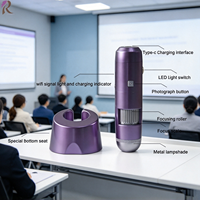 Analyseur de cuir chevelu portable AI WIFI avec zoom 50X-200X pour l'inspection des follicules pileux à domicile