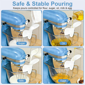 Outil 2-en-1 pour <span class=keywords><strong>la</strong></span> préparation et <span class=keywords><strong>la</strong></span> cuisson des aliments pour bébés, bec verseur en silicone, accessoire de cuisine - Product Image 6