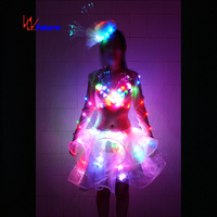 Robe LED colorée pour adultes Danses orientales pour la danse du ventre