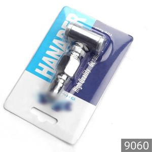 Adattatore Universale a 2 Vie per Pompa Aria, Strumenti per Riparazione Pneumatici, Connettore a Doppia Testa in Cr-V per Bici e Auto - Product Image 5