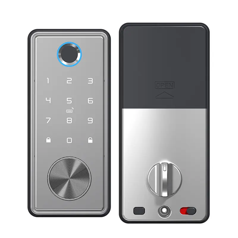 Goking fingerprint ttlock smart lock cerradura electronica biometric intelligent digital smart door lock deadbolt for front door