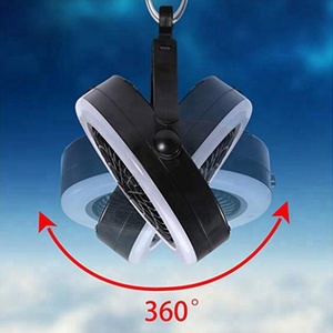 De Emergencia Cargador batería recargable <span class=keywords><strong>luz</strong></span> de <span class=keywords><strong>la</strong></span> tienda portátil llevó <span class=keywords><strong>camping</strong></span> linterna con ventilador de techo - Product Image 6