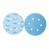 Disque de ponçage en papier latex de 6 pouces (150 mm) à 6 trous, avec fixation auto-agrippante, grain P600-P5000, pour carrosserie automobile, meubles et polissage de miroirs