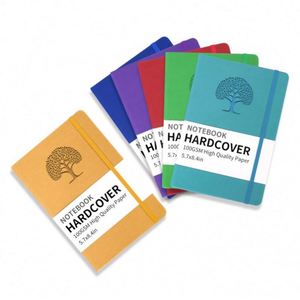Libreta de Cuero PU Personalizada Promocional, Libreta con Logotipo, Encuadernación Personalizada, Correa Elástica, Venta al Por Mayor - Product Image 4