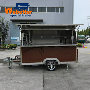 Webetter Mobile Beer Bar Doner Kebab BBQ Pizza Truck Chicken Rotisserie <strong>Shawarma</strong> Snack Food Trailers Fully Equipped Restaurant - Product Image 2