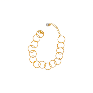 Bracelet à maillons tendance en acier inoxydable 316L plaqué or PVD, bijoux durables et résistants pour femmes - Product Image 2