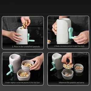 Pelador Manual de Cacahuetes para Cocina, Nuevo Producto para Abrir Nueces, Pecanas y Castañas, Cortador de Frutas y Verduras, Picador Manual - Product Image 5