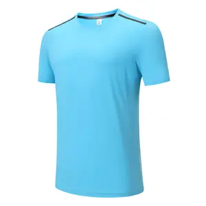 Hoge Kwaliteit Custom Sport Hardlopen Polyester Shirts Workout Kleding Snel Droog Mannen T-Shirt