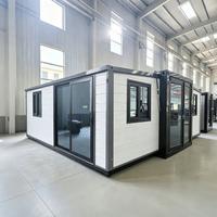 Mini-maison avec cuisine et salle de bain, maison conteneur extensible, 2, 3, 4, 5 chambres, maisons préfabriquées de luxe