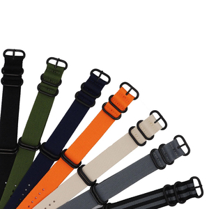 Lionorm Nhà Máy Bán Buôn 18-24Mm Nylon Dây Đeo Đồng Hồ 5 Nhẫn Có Thể Điều Chỉnh Thay Thế Ban Nhạc Đồng Hồ Vòng Đeo Tay Cho Nam Giới Phụ Nữ - Product Image 6