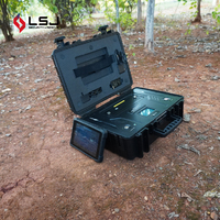 Détecteur de vie par radar à bande ultra large LSJ avec portée de détection de 10 à 30 m, précision de 0,1 m, protection IP67 pour les secours en cas de tremblement de terre