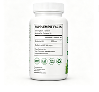 Capsules de berbérine pour marque privée – Complément alimentaire naturel à base de plantes pour l'adaptation quotidienne du corps et le maintien du bien-être