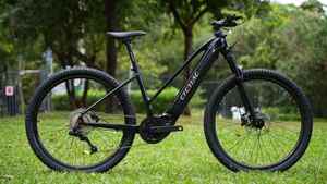 <span class=keywords><strong>Bicicleta</strong></span> Eléctrica para Adultos EC1, 12 Velocidades, Motor Central, Batería de Litio, Freno de Disco, Motor de Buje, 48V 250W - Product Image 3