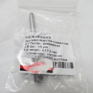 Bester Preis Dieselmotor teile Kraftstoffe in spritz ung Einlass rohr S00009850 02 - Product Image 6