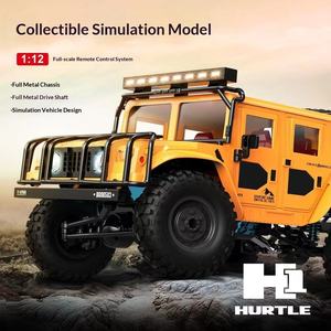 AiJH Camioneta RC 4x4 de Alta Velocidad, Sistema de Carreras Multijugador de 2.4GHz con Control Totalmente Proporcional, Auto RC Todoterreno Profesional - Product Image 2