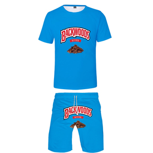 Disponibile Abbigliamento Smoke <span class=keywords><strong>Shop</strong></span> Uomo Streetwear Cotone Poliestere Backwoods Cookie RAW T-Shirt e Pantaloncini con Stampa Personalizzata Completa - Product Image 3