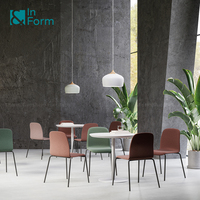 Chaises en mousse à usages multiples en métal, siège minimaliste, repose-bras de conférence, de bureau, pour salle d'entraînement, haute qualité