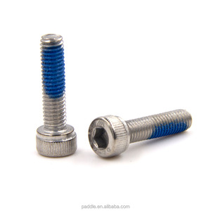 Tornillos de Cabeza Hexagonal M1.6 M2 M3 M4 M5 M6, Rosca Parcial, Nylon Azul, DIN912/GB70, Acero Inoxidable 304, Titanio, Latón - Product Image 3