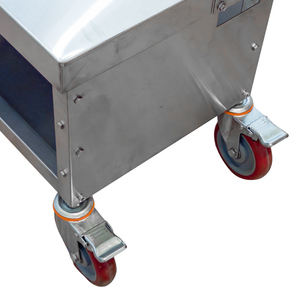 Carro Profesional Multifunción de Acero Inoxidable para el Procesamiento de <span class=keywords><strong>Lechones</strong></span> con Cortador de Cola Eléctrico, Amoladora de Dientes y Báscula para Uso Agrícola - Product Image 4