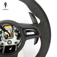 Volant de course personnalisé en fibre de carbone avec LED pour Porsche 911.2 971 959 718 Macan 971 Taycan Cayman Cabriolet
