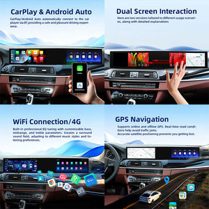 Lecteur multimédia automobile Android incurvé 3D de 21 pouces pour BMW F15F10 E70 E71 8 cœurs CarPlay sans fil 4G Lecteur <span class=keywords><strong>DVD</strong></span> de voiture - Product Image 6
