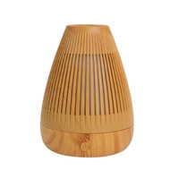 Diffuseur d'arômes USB à grain de bois, humidificateur silencieux, aide au sommeil pour la maison, les véhicules commerciaux, vaporisateur