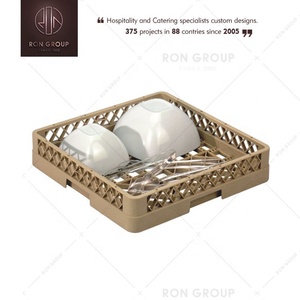 Cubiertos de cocina comercial, cesta para lavavajillas, restaurante, Hotel, taza de vidrio para beber, platos de almacenamiento de plástico, tendedero de exhibición - Product Image 1