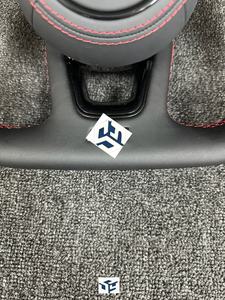 <span class=keywords><strong>Volant</strong></span> en cuir perforé à fond plat de style RS <span class=keywords><strong>SLine</strong></span> personnalisé pour Audi A3 A4 B7 A6 C7 R8 RS3 A7 RS5 RS6 A8 Q5 Q8 - Product Image 6