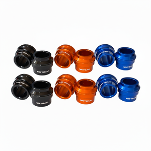 Per distanziatori ruota posteriore rossa Honda CRF 250RX 19-25 realizzati in materiale resistente in lega/alluminio - Product Image 1