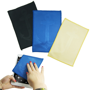 Serviette en microfibre double face lavable personnalisée pour mobile - Product Image 6