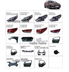 Piezas originales del faro del coche parachoques delantero guardabarros de puerta lateral para <span class=keywords><strong>Hyundai</strong></span> <span class=keywords><strong>Kona</strong></span> Creta Encino Ioniq 5 Accent Tucson Santa Fe Sonata - Product Image 1