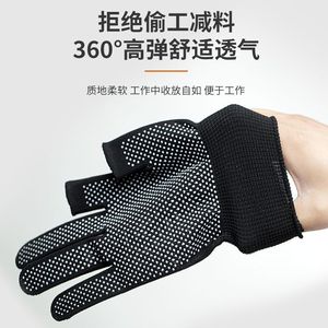 Fishing Gloves <b>Nylon</b> Fingerless Puncture Resistant Non <b>Slip</b> Touchscreen Breathable For Fishing Hiking Rock Climbing Cycling - Product Image 5