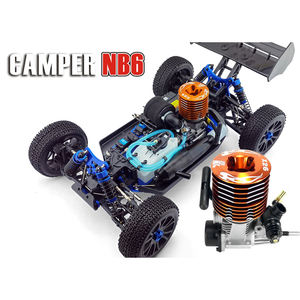 Coche de control remoto 1/8 HSP 94970 CAMPER 2,4G <span class=keywords><strong>gasolina</strong></span> 4WD todoterreno Buggy con motor <span class=keywords><strong>Nitro</strong></span> 26CXP RTR juguetes piezas de escape - Product Image 4