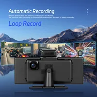 Kamera Dasbor Pintar 3 Kanal untuk Mobil dengan Speaker Terintegrasi, Layar Sentuh 11,4 Inci, Super Link Carplay, Kamera DVR Kendaraan 4K+1080P+1080P