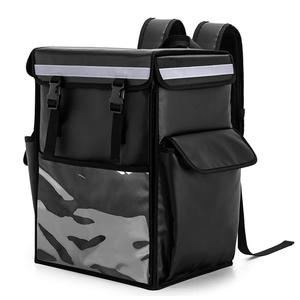LINGKE - Bolsa Térmica Personalizada de Poliéster Aislante e Impermeable, de Doble Capa, Informal, de Gran Capacidad (24L), para Entrega de Pizza y Alimentos - Product Image 1