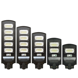 Ngoài trời không thấm nước IP65 cao lumen dẫn đường đèn tiết kiệm năng lượng tất cả-trong-một ánh sáng đường phố năng lượng mặt trời với cảm biến chuyển động điều khiển từ xa - Product Image 4