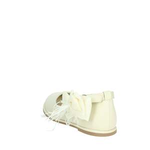 Ballerines Gaelle Paris Bianco avec nœud et plumes pour filles - Product Image 2