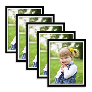 Cadre photo en bois A3 Poster noir <span class=keywords><strong>et</strong></span> blanc pour photos 16x20 Affichage d'images Marco Para - Product Image 2