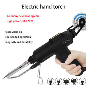 Pistola de soldadura eléctrica de grado Industrial profesional 80W/120W, sopletes de soldadura <span class=keywords><strong>con</strong></span> empuñadura de pistola multifunción de calor interno - Product Image 3