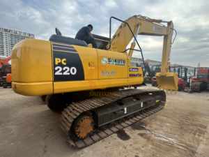 Excavadoras de Alta Eficiencia KOMATSU PC220 de 22 Toneladas y 110KW para Proyectos de Construcción Pesada, Excavadora de Orugas de 22 Toneladas - Product Image 4