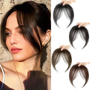 แฮร์พีชปิดหน้าม้าแบบปัดข้างสำหรับผู้หญิง รุ่น LH116 ขนาด 8 นิ้ว ดูเป็นธรรมชาติ น้ำหนักเบา เพิ่มวอลลุ่ม - Product Image 5